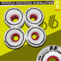 ล้อเซิร์ฟสเก็ต ล้อลองบอร์ด Wheel Surfskate &amp; longboard bland Sixtysix Sixty-six ขนาด 65mmx47mm พร้อมส่ง cheapy2shop