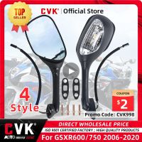 ♨☄☒ไฟ LED มองหลังกระจกมองหลัง CVK สำหรับ Suzuki GSXR750 GSXR GSX-R 750 K8 2006 2008 2009 2010 2011 2012 2013 2014 2015 2016