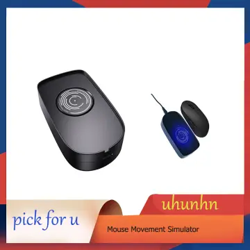 Mouse Jiggler USB Mouse Mover Mouse Movement Simulator with ON/OFF Switch  for Computer Awakening, Keeps PC Active 
