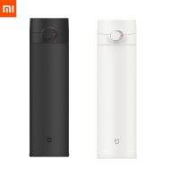 Xiaomi Mijia 480มิลลิลิตรถ้วยน้ำสแตนเลสร้อนสำหรับชากาแฟท่องเที่ยวแบบพกพาในรถยนต์ขวดน้ำล็อคการออกแบบเพื่อนของขวัญ