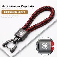 For YAMAHA Accessories Custom LOGO Motorcycle Braided Rope Keyring Metal Keychain For YAMAHA XSR700 XSR900 FZ1 FZ6 FZ8 R1 R3 R6