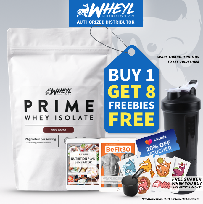 PRIME Whey Isolate by Wheyl (1lb, 15 servings) ALL SATISFYING FLAVORS w/ FREE STICKER