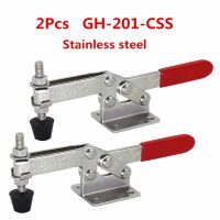 BO GONG GH-201-CSS Stainless steel Toggle Clamp Horizontal Clamp Quick Release Hand Tool 100Kg 220lbs HS CH WDC LD 201CSS