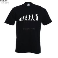 ✒EVOLUTION OF T-SHIRT APE TO MAN GOLFING TSHIRT GOLFER T SHIRTS New CYIM  WZB7