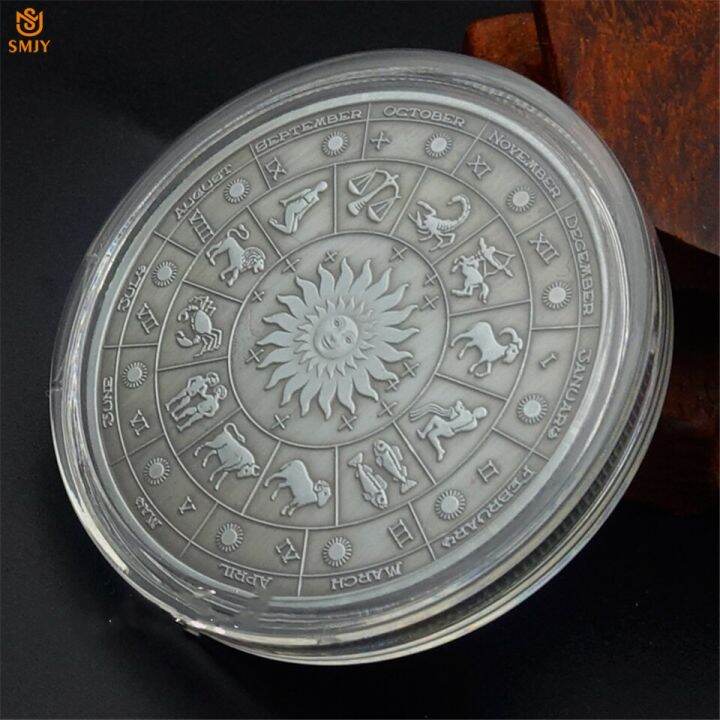 กลุ่มดาว2019ยอดนิยม-tianma-sagittarius-โชคดี-relief-เหรียญทองแดงค่า-voin