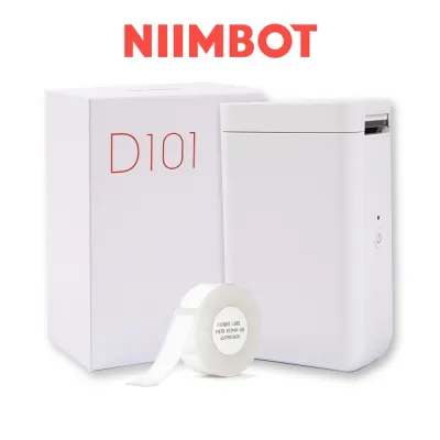 Niimbot เครื่องพิมพ์แผ่นสติกเกอร์ทนความร้อน D101เครื่องพิมพ์ JC เครื่องพิมพ์ฉลากกระเป๋าแบบพกพาไร้หมึกสำหรับเครื่องโทรศัพท์มือถือ