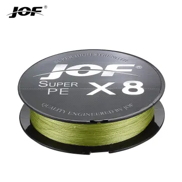 JOF Braided Fishing Line, Abrasion Resistant Braided Lines, High  Sensitivity and Zero Stretch, 8 Strands PE Line