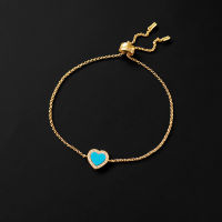 S925 Sterling Silver Blue Love Bracelet Female Summer Style Fashion Temperament Wild Luxury Brand Monaco Jewelry