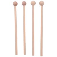 40 Pair Wood Mallets Percussion Sticks for Energy Chime, Xylophone, Wood Block, Glockenspiel and Bells