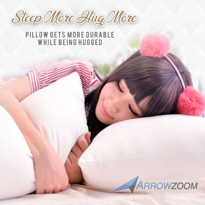 arrowzoom-inner-pillow-stuffing-comfy-bed-time-soft-hypoallergenic-premium-pillow-50x150cm-20x60-inch