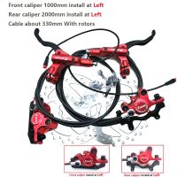 【LZ】☼♠❉  Zoom Freio a Disco Scooter Elétrico Power Off óleo de corte Freio hidráulico para Mini KUGOO G Booster G1 ES3 Dualtron Caliper Right E-Bike