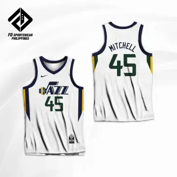 Source 2023 Latest Utah City Edition Jazz #45 Mitchell Custom Basketball  Uniforms Basketball Jersey Sport Wear on m.