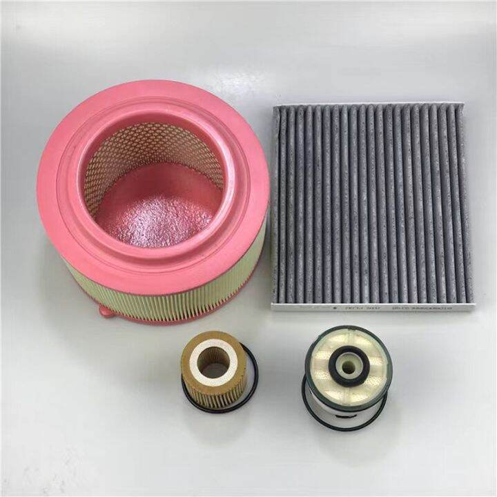 4Pcs Car Air Filter Cabin Filter Oil Filter Diesel Filter For Ford