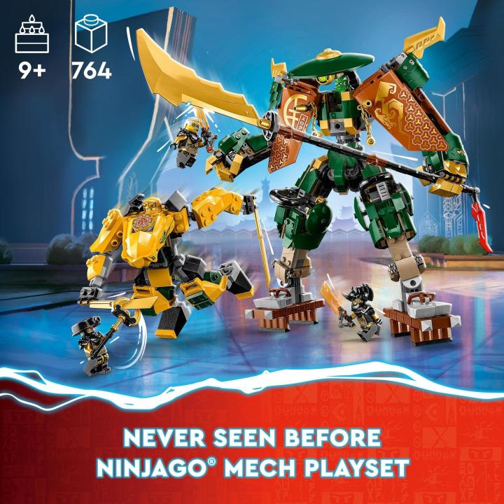 lego-ninjago-71794-lloyd-and-arin-s-ninja-team-mechs-building-toy-set-764-pieces