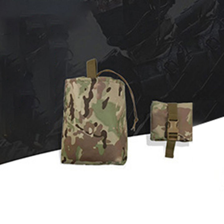 gude001เคสแบตเตอรี่-mk2ถุงกันกระแทกสำหรับหมวกกันน็อคอัดลมล่าสัตว์ลายพรางทหารหน่วยรบหมวกนิรภัยถุงถ่วงน้ำหนักสมดุล