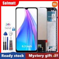 Salmatt จอ LCD แบบดั้งเดิมสำหรับ Redmi Note 8T สัมผัสหน้าจอ LCD แทนการประกอบสำหรับหน้าจอดิจิตอล Redmi Note จอแสดงผล M1908C3XG แบบ8T