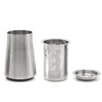 【2023】Coffee Filter 304 stainless steel Coffee sieve powder filter cup picker hand coffee powder Strainer 1