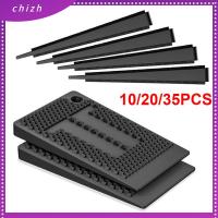 CHIZH 10/20/35PCS ปรับได้ ขาตั้งโซฟา ตู้เย็น ตัวยึดเครื่องซักผ้า ตาราง shims จุกปิด แผ่นรองเฟอร์นิเจอร์