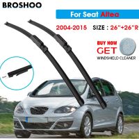 Car Wiper Blade For SEAT Altea 26 quot; 26 quot;R 2004 2015 Auto Windscreen Windshield Wipers Blades Window Wash Fit Claw Arms