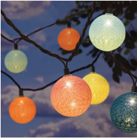 Festival Lantern String Courtyard Lights Ball Light Courtyard Decoration Bulb Lamp Led Lamp Waterproof String Lamp