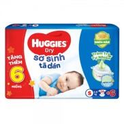 Tã dán sơ sinh Huggies S 54 miếng cho bé 4 -8kg  - Gói 54 miếng