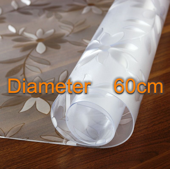 PVC 3D Printed Soft Glass Three-dimensional Printed Tablecloth Coffee Table Anti-scald Oil-proof Wash-free and Wipe-free Tablecloth