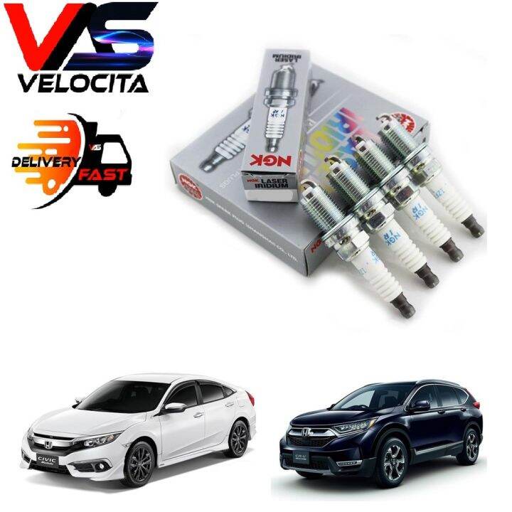 NGK LASER IRIDIUM SPARK PLUG HONDA CIVIC TURBO TEA FC 2016+ CRV 1.5