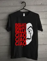 La Casa De Papel Camiseta Bella Ciao Tshirt Print T