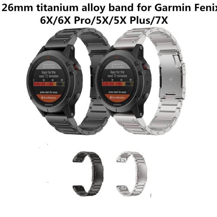 22-26mm-ไทเทเนียมสายโลหะผสมสำหรับ-garmin-fenix-6x-pro-6x-5x-5x-บวก-7x-watchband-สำหรับ-tactix-7-descent-mk2-instinct-1-2กำไลข้อมือ-carterfa