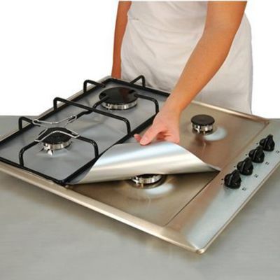 NICEYARD 6pcs 8pcs Stove Protector Cover Gas Stove Burner Cover Liner Mat Non Stick Stovetop Burner Mat Kitchen Accessorie