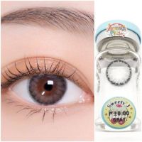 Sweet J Gray สีเทา นัวๆ บิ๊กอาย เทา ? Sweety+  Contact Lens Bigeyes คอนแทคเลนส์ ค่าสายตา สายตาสั้น