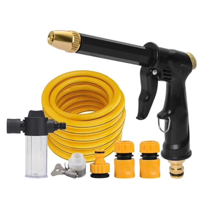 PTG COD 15m high pressure car wash spray gun copperplated nozzle
