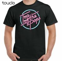 Top Of The Pops 60S Music Chart Pop Rock Star Retro Dance Black T-Shirt S-3Xl S-4XL-5XL-6XL