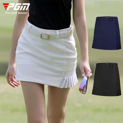 Golf Apparel New Summer Women Golf Skirt Pleated Tennis Skirt Casual Ladies Fashion Sports Skorts Girls High Waist Slim Shorts