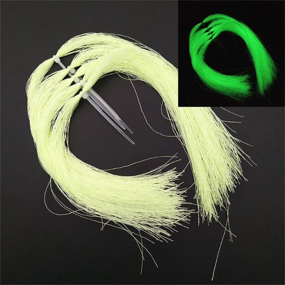 Assist Hook Tying Materials, Fluorescent Thread Fishing