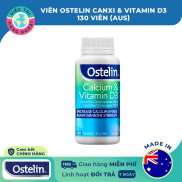 HCMOstelin canxi và vitamin D3 130 viên Date2024Bổ sung canxi và vitamin D