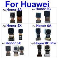 ด้านหน้ากล้องด้านหลังสายยืดหยุ่นสําหรับ Huawei Honor 5A AL00 TL00 L01 L21 5C 6C Pro 5X 6A 6X ด้านหน้าด้านหลังกล้องหันหน้าไปทางหลักชิ้นส่วนริบบิ้น