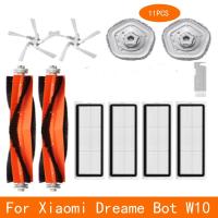 สำหรับ Dreame Bot W10 W10pro สามารถล้างได้ Hepa เครื่องดูดฝุ่นอัตโนมัติอุปกรณ์เสริมดูดฝุ่นอะไหล่ไม้ถูพื้นมีแปรง