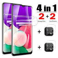 ใน 1 Hydrogel ฟิล์มสำหรับ Samsung Galaxy A54 A52S A12 A13 A21S A22 A23 A31 A41 A51 A71 A82 A72 A73 A32 A53 ป้องกันเลนส์หน้าจอ-yeyenpengyru