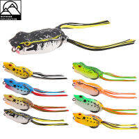 การสำรวจกลางแจ้งเหยื่อกบจำลองตกปลาลอยน้ำเหยื่อ Crankbait เหยื่อแบบนิ่มเทียมสำหรับปลากะพง Walleye Pike Muskfish Carp Roach Troach