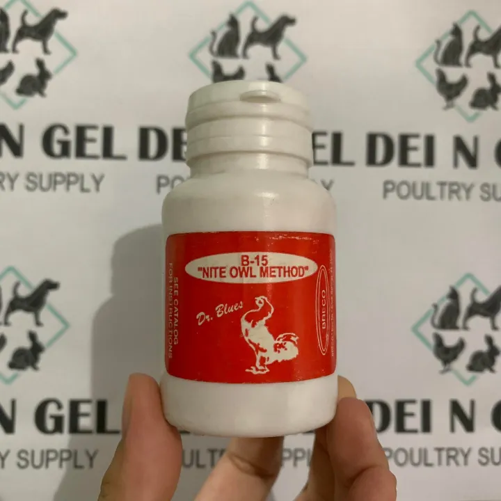 Dr. Blues B15 Nite Owl Capsule for Gamefowl (1 BOTTLE) Lazada PH