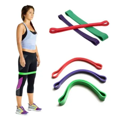 Natural Latex Resistance Bands Rubber Sport Workout Equipment - 3 Resistance Bands - Aliexpress