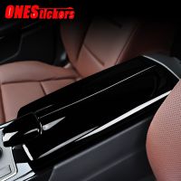 For Mercedes Benz E CLS Class W212 W218 Car Accessories Central Control Armrest Storage Box Panel Trim Cover Decorative Frame