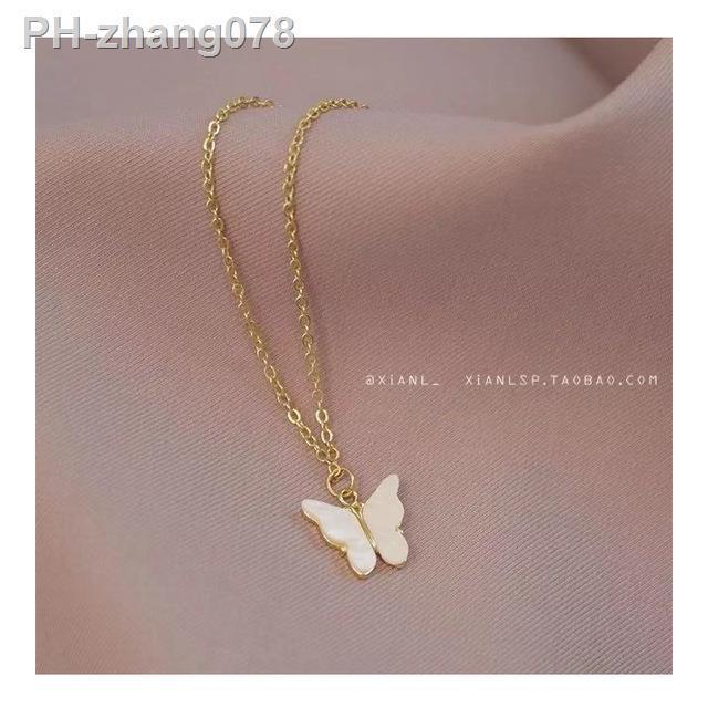 spring-and-summer-2022-new-butterfly-necklace-female-ins-simple-temperament-clavicle-chain-neck-chain-pendant