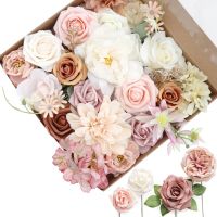 【hot】﹍  Yannew Multi-use Artificial Flowers for Wedding Bridal Bouquets Table Centerpieces Arrangement Baby Shower