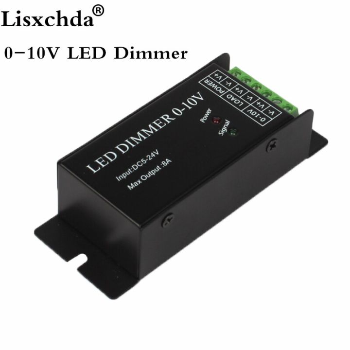 worth-buy-airmail-ชิปตัวหรี่ไฟ0-10v-ตัวหรี่ไฟแบบ1ช่องสัญญาณ8a-12-lt-96w-24v-lt-192w-ตัวหรี่-led-กรอบสีสำหรับแถบไฟ-led-ที่มีความยืดหยุ่น