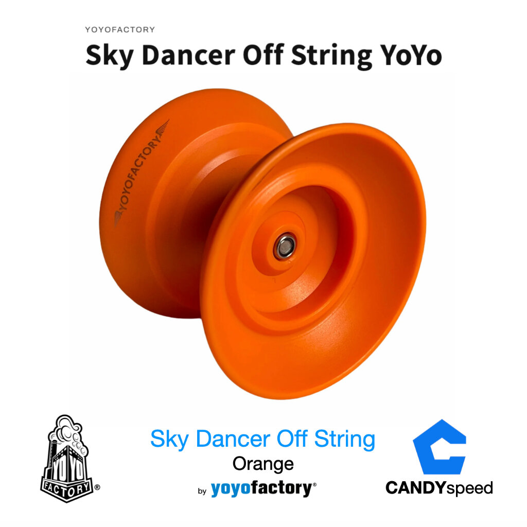yoyo โยโย่ yoyofactory Sky Dancer Off string yoyo 4A | by CANDYspeed
