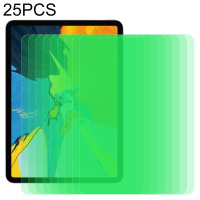 สำหรับ iPad Pro 11นิ้ว (2020) 25ชิ้น9H 2.5D ป้องกันดวงตาแสงสีเขียวฟิล์มกระจกนิรภัยป้องกันการระเบิด