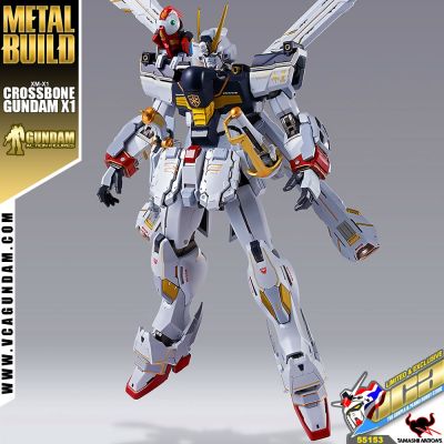 BANDAI TAMASHII NATIONS METAL BUILD CROSSBONE GUNDAM X1 กันดั้ม ฟิกเกอร์ VCA GUNDAM