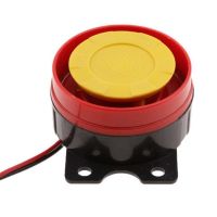 Motorcycle Electric Car Anti-theft device 12 Volt Car Truck Motorcycle Driven Red Air Raid Siren Horn Alarm ATV Red